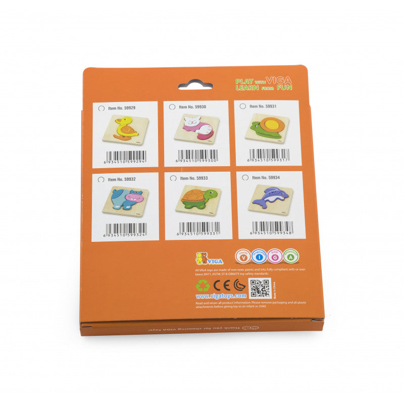 Puzzle din lemn - rata, Viga